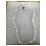 Mid-century modern PUCA shell necklace