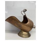 Copper coal bucket