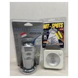 Hotspot and safety lighting system flashlight