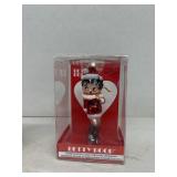 Betty Boop handcrafted glass Christmas ornament
