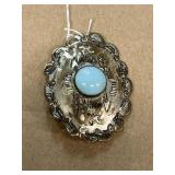 Turquoise broach