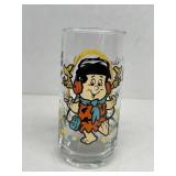 Flintstone kids character glass