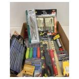 Tool lot needle files pliers etc.