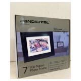 LED digital photo frame as is