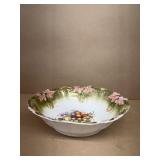 Germany hand-painted bowl does have crack