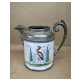 Hand painted porcelain creamer