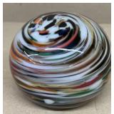 Jim Davis, the magic of glass paperweight