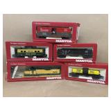 MANTUA trains, engine and cars