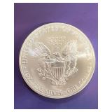 1 ounce silver eagle dollar coin