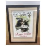 CACAO EN CHOCOLAND framed print