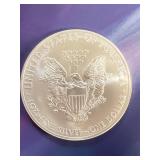 1 ounce silver eagle dollar coin