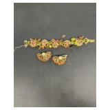 JULIANA  bracelet and earrings