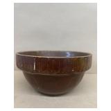 USA Brown Stoneware Bowl