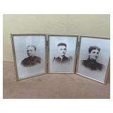 Early photos framed