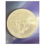 1 ounce silver eagle one dollar coin