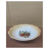 Hand-painted vegetable bowl