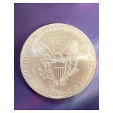1 ounce silver eagle dollar coin