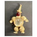 Jellybean clout pin vintage