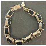 Silver bracelet, (.925)