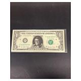 $1 funny sticker bill