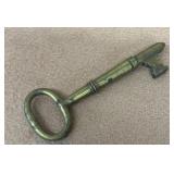 Brass skeleton key