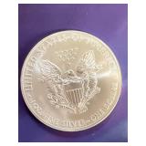 1 ounce silver eagle dollar coin