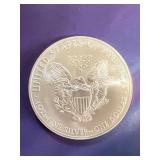1 ounce silver eagle dollar coin