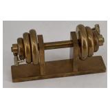 Miniature Brass Barbells