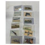 1930s German aviation, tobacco trading cards,