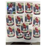 Billy Hamilton rookie baseball card lot