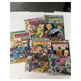 1978 Marvel comics the invaders comic book lot