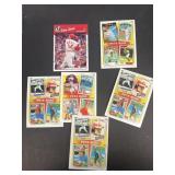 Pete Rose trading card lot Cincinnati Reds