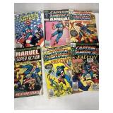 Marvel comics Captain America comic book lot