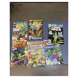 Marvel comics featuring the Incredible Hulk and