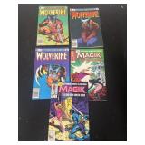 Marvel comics Wolverine and MAGIK