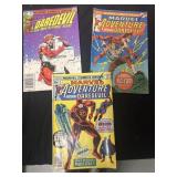 Marvel comics adventure featuring daredevil is