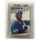 1989 Ken Griffey Junior fleer rookie baseball card