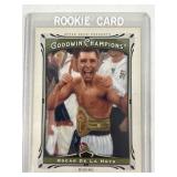 Oscar De La Hoya rookie boxing card