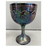 Fenton Iridescent Goblet