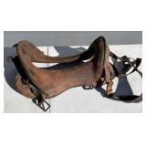 Old 12 Inch Calvary Saddle
