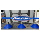 Bud Light Beer Pool Table Lamp-It Works