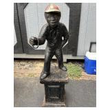 Cast Aluminum Lawn Jockey