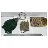 Antique Beaded Purses