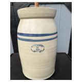 Nice 5 Gallon Marshall Pottery Butter Churn