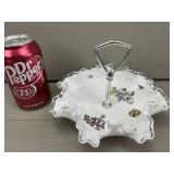 Fenton Silver Crest Candy Dish