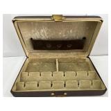 Vintage Original Rolex Cufflink, Tie Tac Box