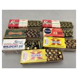 7 Vintage .22 Long Rifle Boxes With Ammo-NO SHIPPI