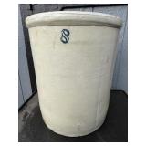 Nice 8 Gallon Stoneware Crock-Couple Chips Bottom