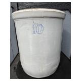 Nice 10 Gallon Stoneare Crock-Small Hairline Near