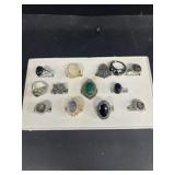 Costume jewelry rings